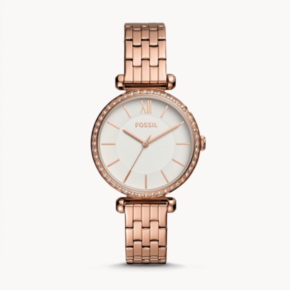 Fossil Tillie Three-Hand Rose Gold Watch